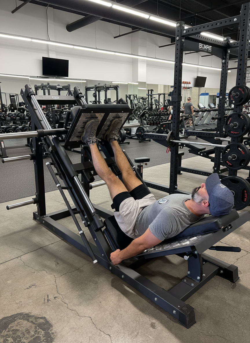 SFE Commercial 45-Degree Leg Press / Hack Squat Combo