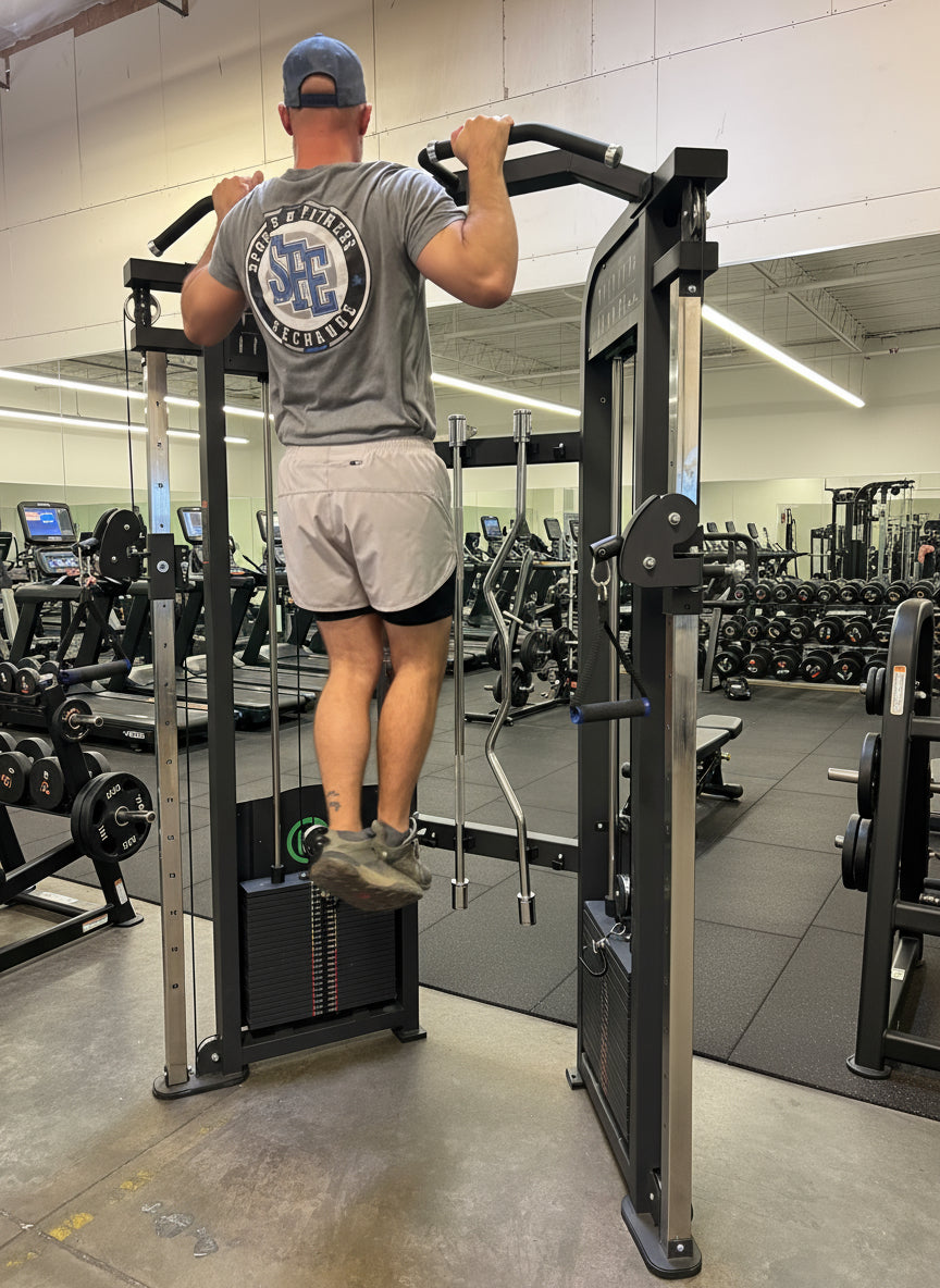 SFE Commercial Functional Trainer with Dual 250lb Weight Stacks