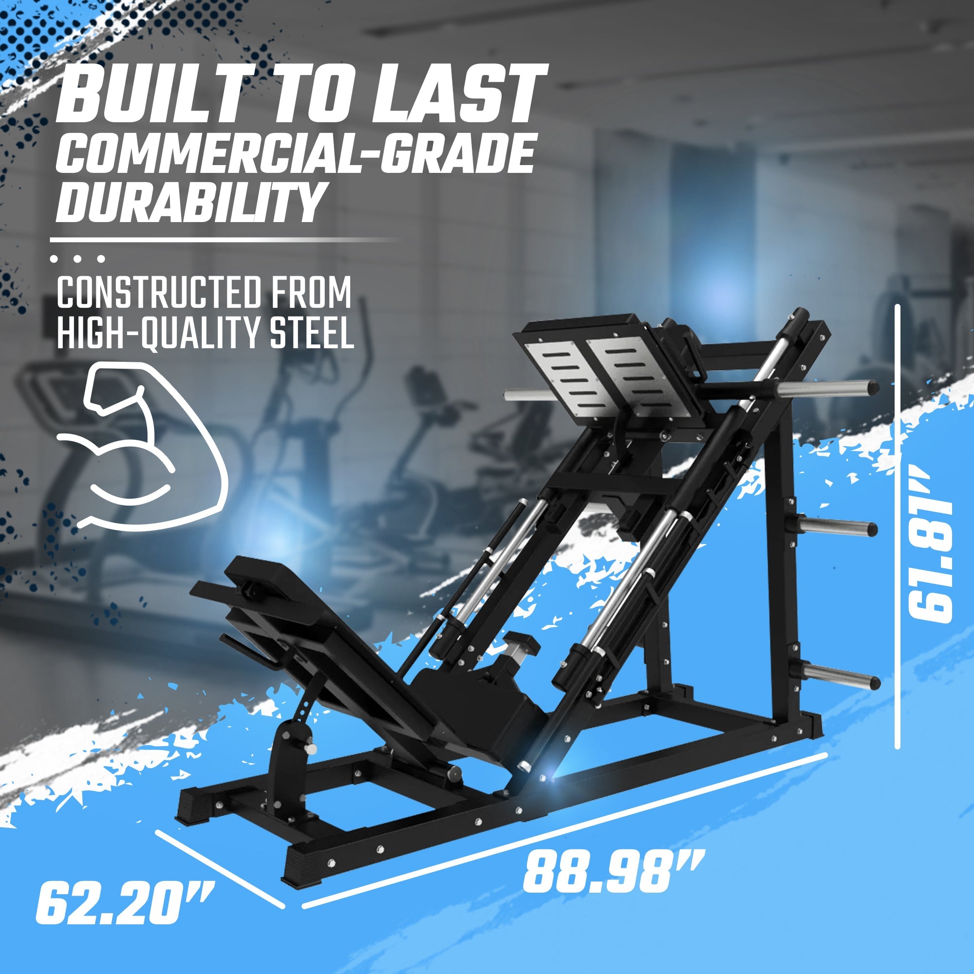 SFE Commercial 45-Degree Leg Press / Hack Squat Combo