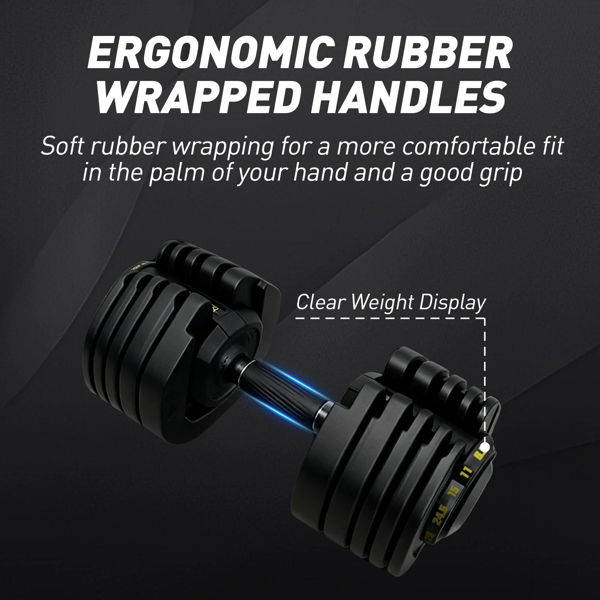 All-In-One Adjustable Dumbbells (Pair)