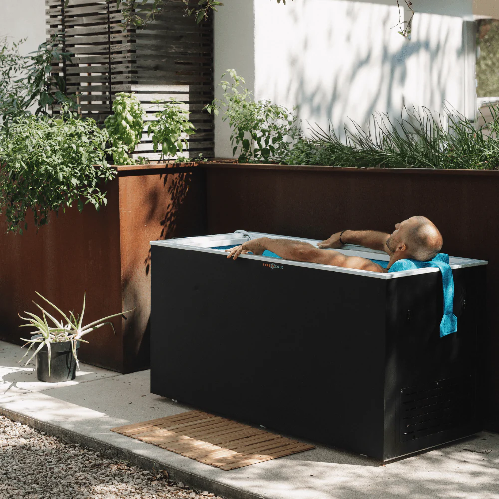 Fire Cold Plunge All-In-One Residential Cold Plunge with Built-In Cooling System