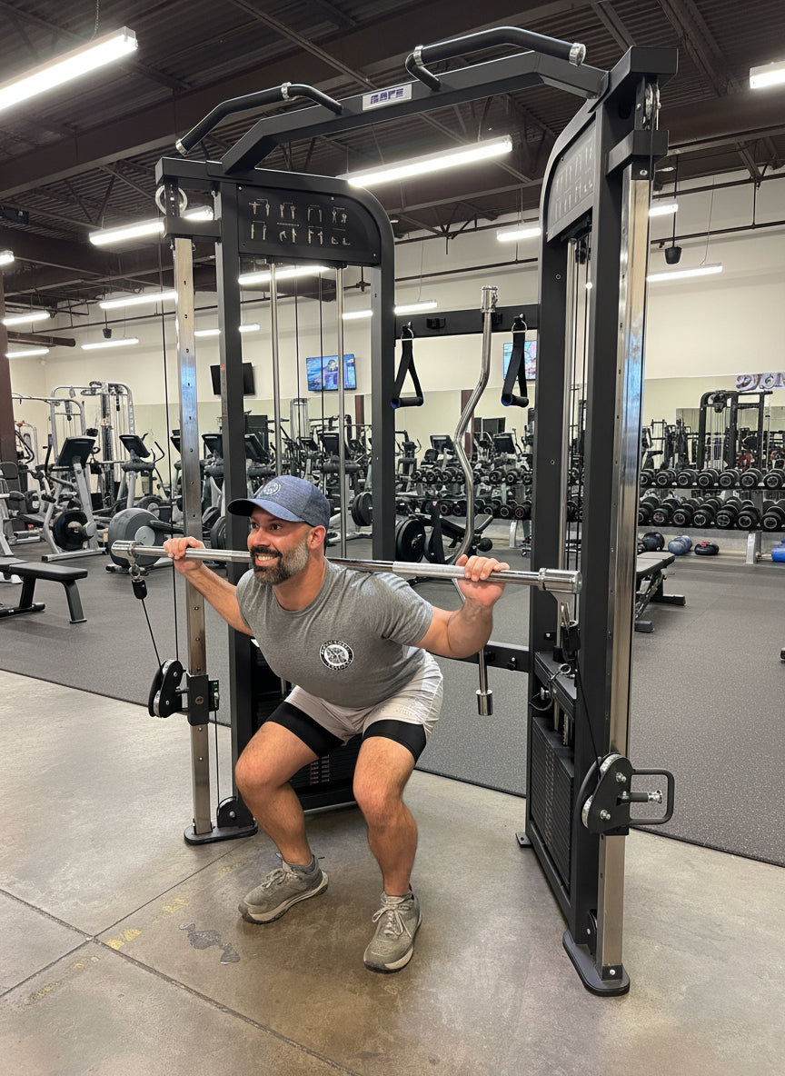 SFE Commercial Functional Trainer with Dual 250lb Weight Stacks
