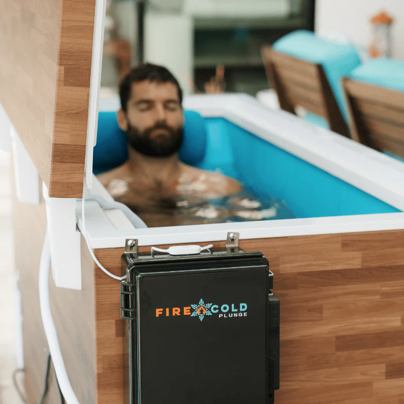 Fire Cold Plunge All-In-One Residential Cold Plunge with Built-In Cooling System