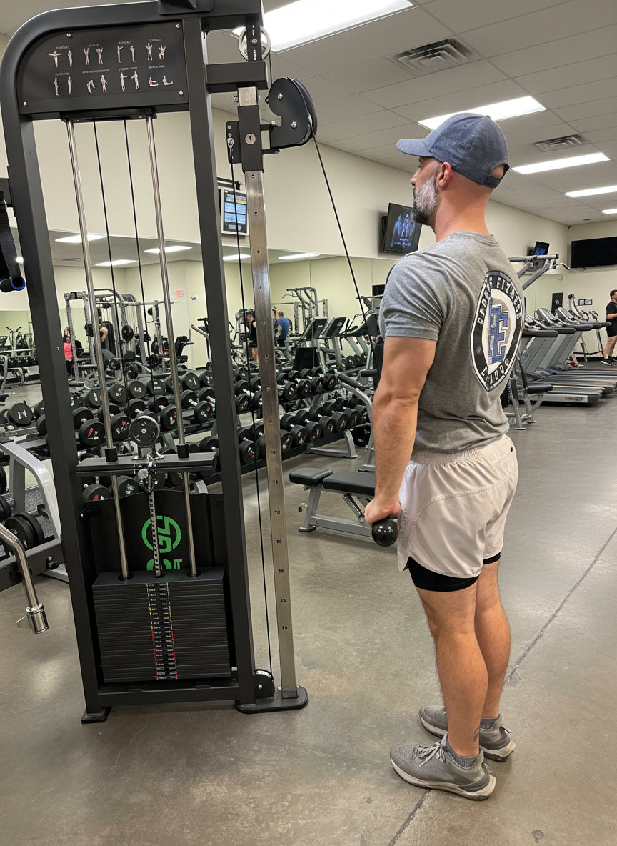 SFE Commercial Functional Trainer with Dual 250lb Weight Stacks