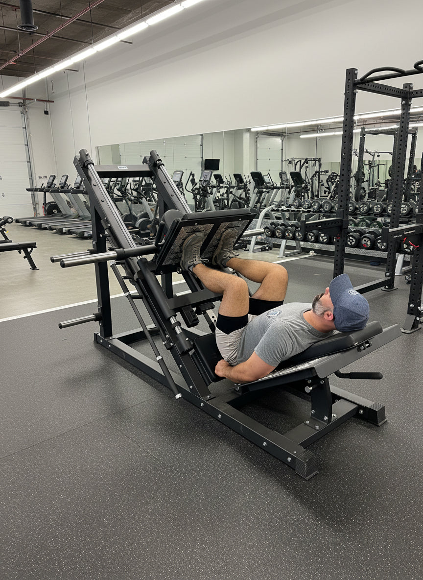 SFE Commercial 45-Degree Leg Press / Hack Squat Combo