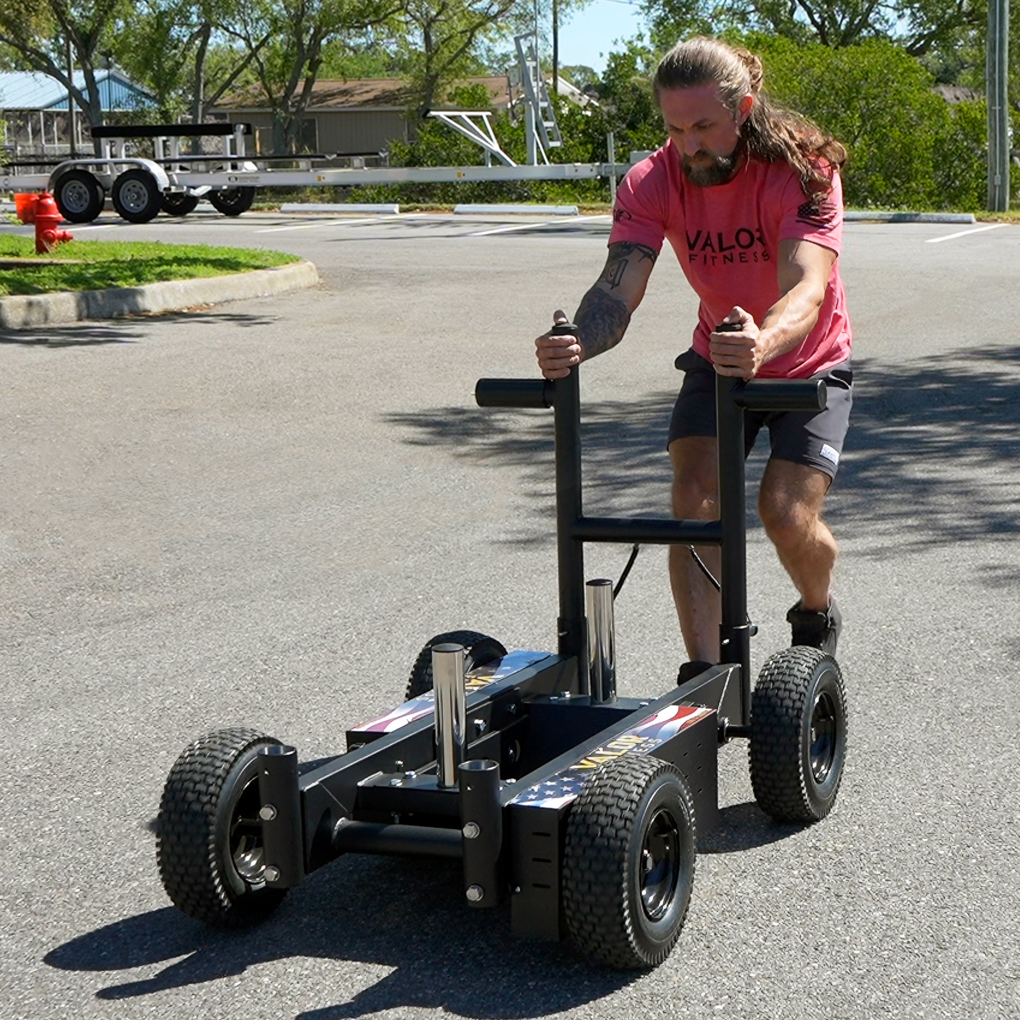 All-Surface Wheeled Sled