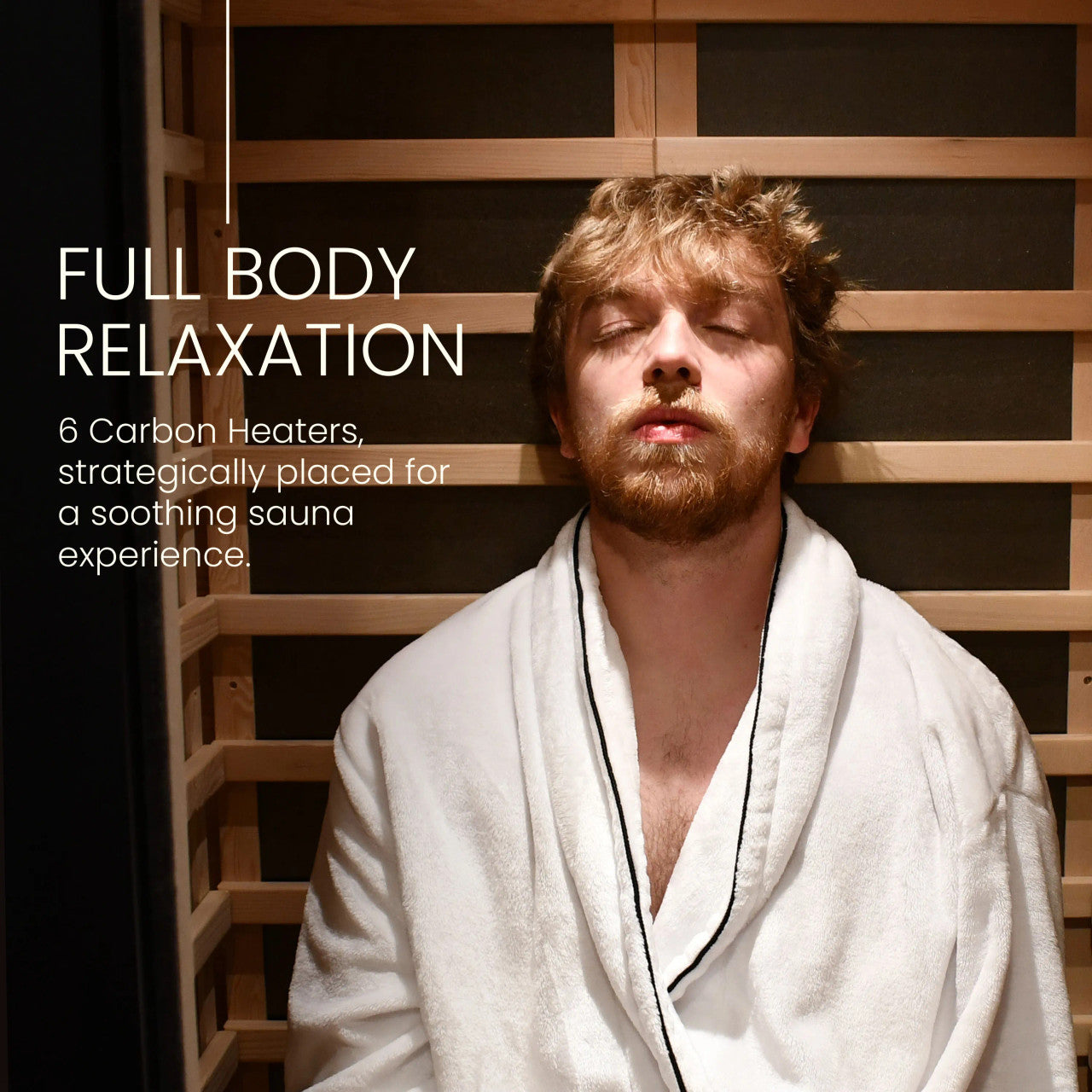 ALEKO Oasis 1-Person Hemlock Infrared Sauna