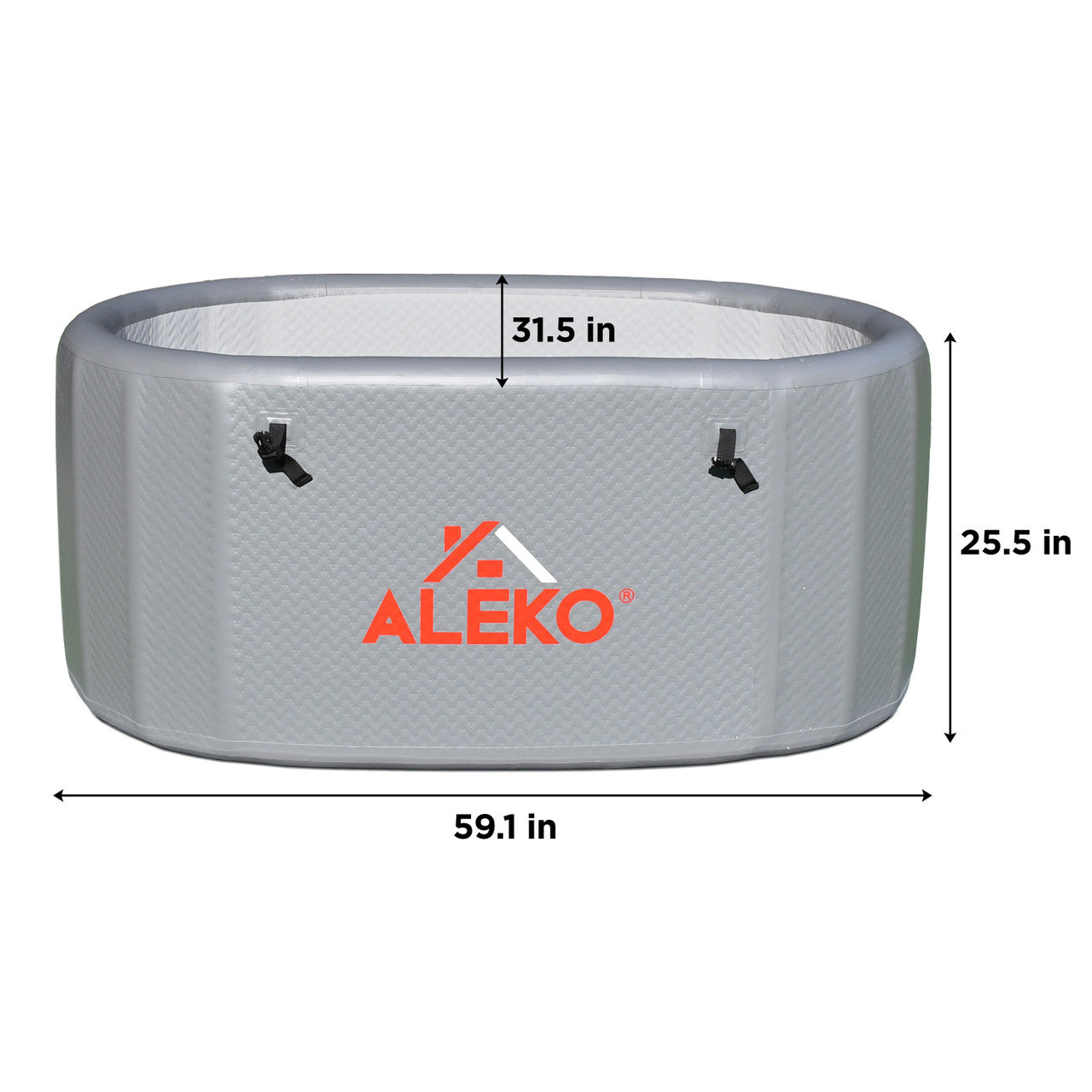 ALEKO Arctica Portable Inflatable Cold Plunge Tub