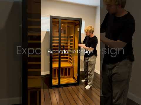 ALEKO Oasis 1-Person Hemlock Infrared Sauna