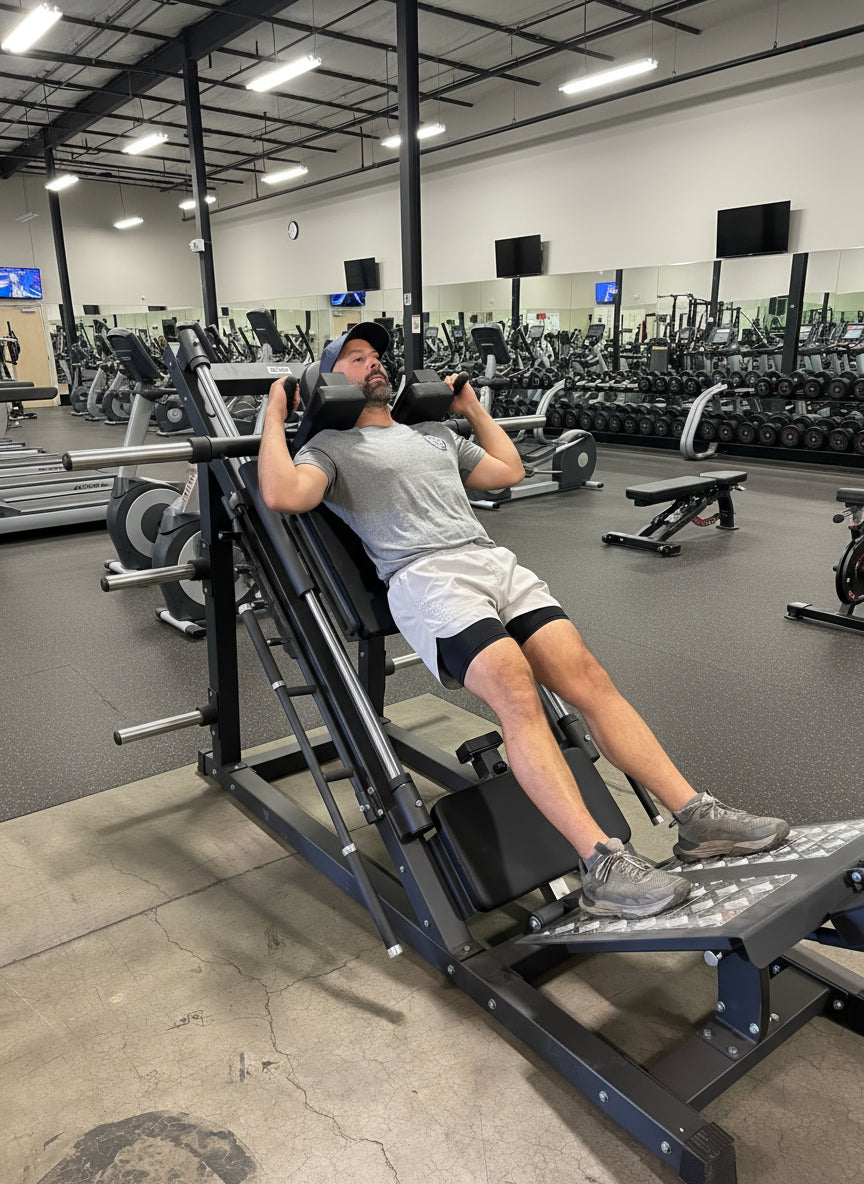 SFE Commercial 45-Degree Leg Press / Hack Squat Combo
