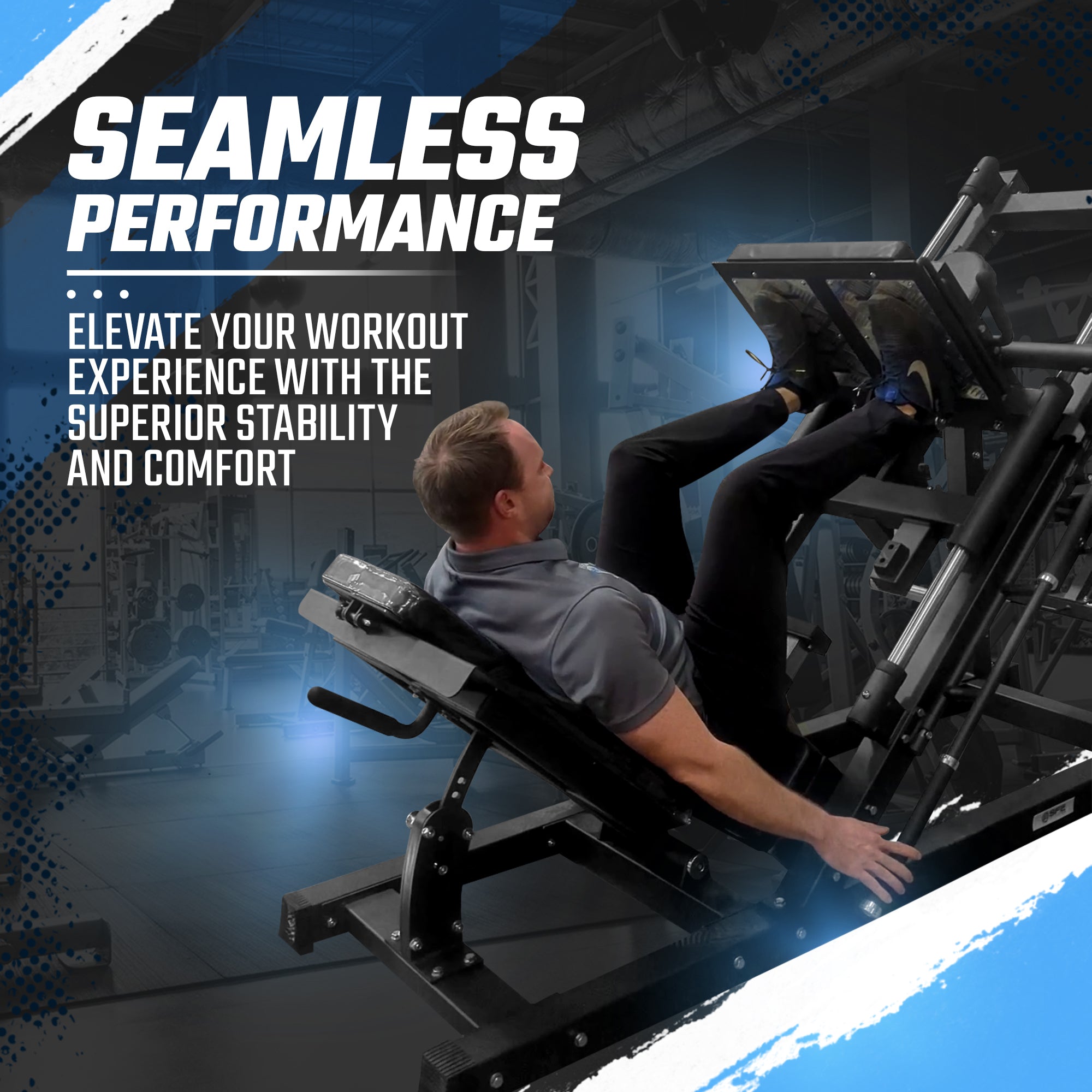 SFE Commercial 45-Degree Leg Press / Hack Squat Combo