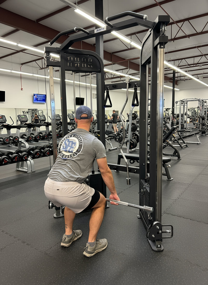 SFE Commercial Functional Trainer with Dual 250lb Weight Stacks