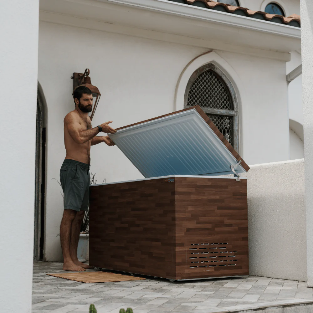 Fire Cold Plunge All-In-One Residential Cold Plunge with Built-In Cooling System