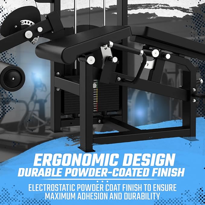 SFE Commercial Leg Extension & Prone Leg Curl Combo with 250lb Weight Stack