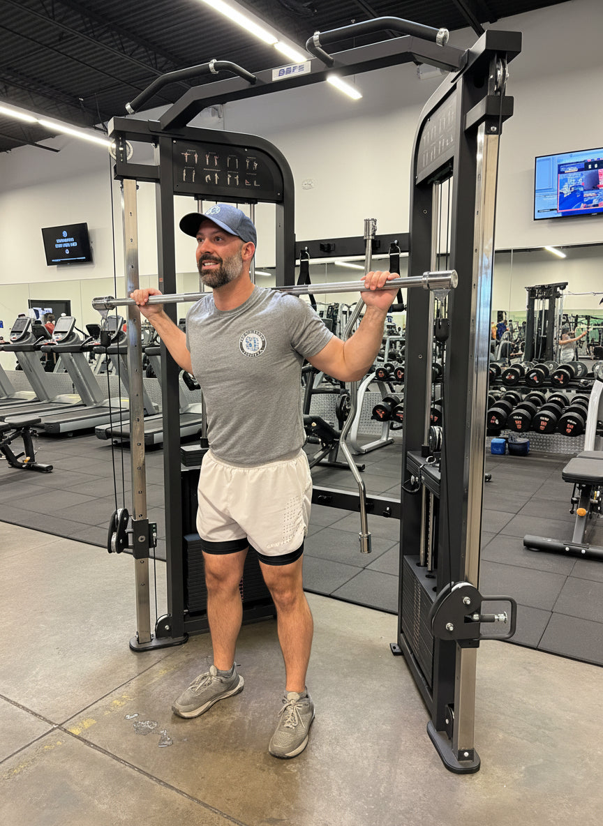 SFE Commercial Functional Trainer with Dual 250lb Weight Stacks
