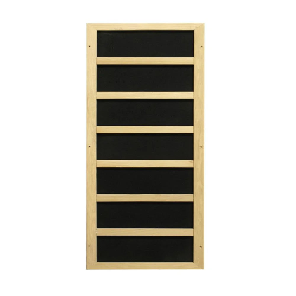 Dynamic Santaigo 2-Person Low EMF (Under 8MG) FAR Infrared Sauna (Canadian Hemlock)