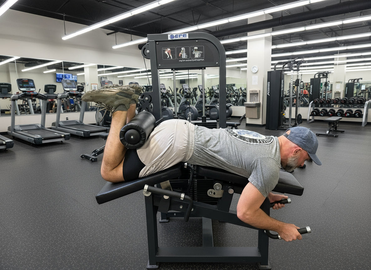 SFE Commercial Leg Extension & Prone Leg Curl Combo with 250lb Weight Stack