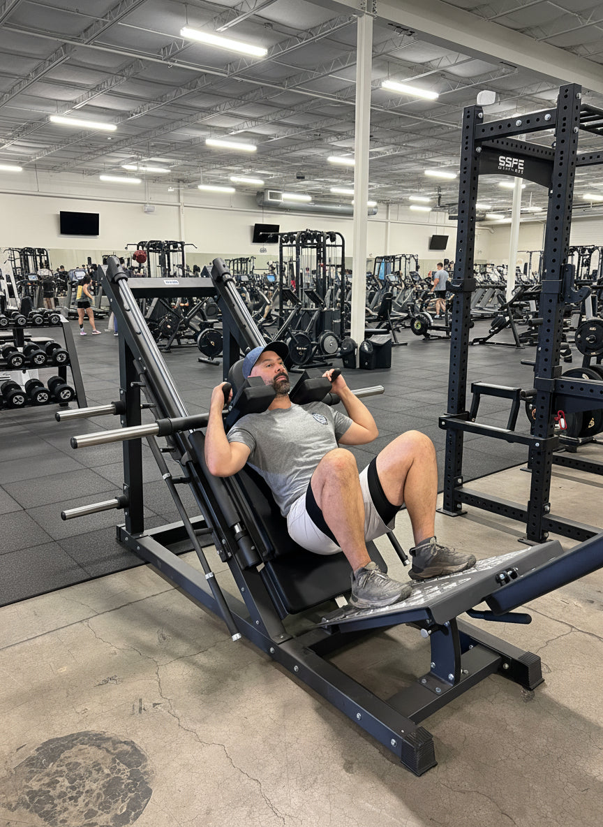 SFE Commercial 45-Degree Leg Press / Hack Squat Combo