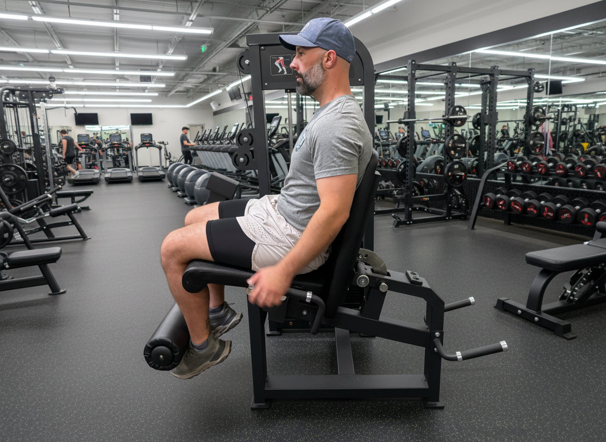 SFE Commercial Leg Extension & Prone Leg Curl Combo with 250lb Weight Stack