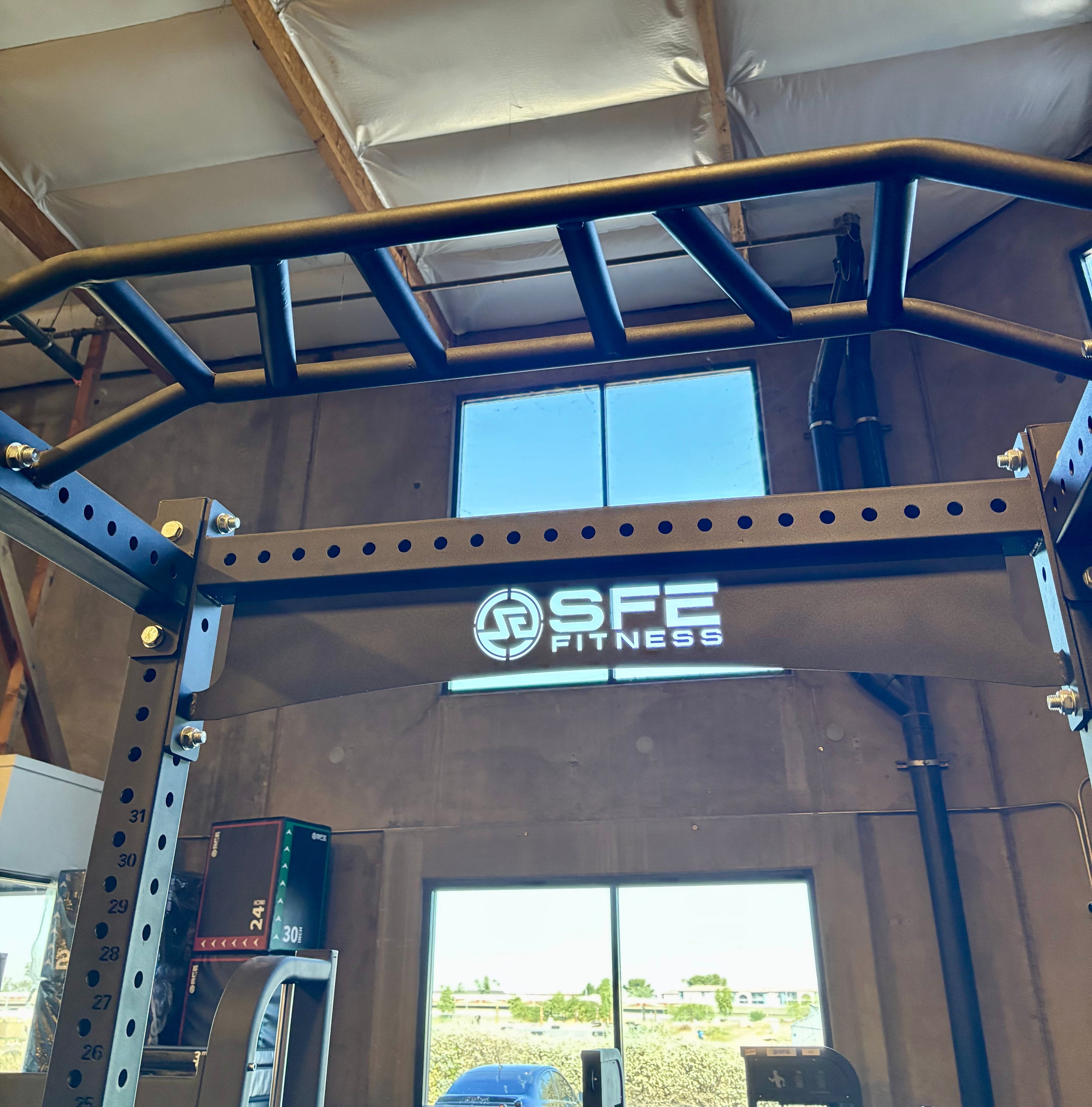 SFE Commercial Full Power Rack with Weight Storage