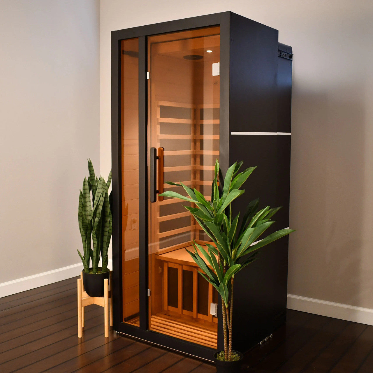 ALEKO Oasis 1-Person Hemlock Infrared Sauna